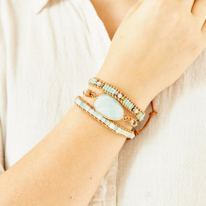 Amazonite Hope Bracelet