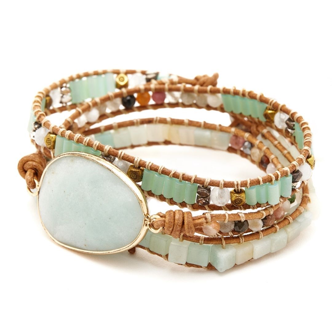 Amazonite Hope Bracelet