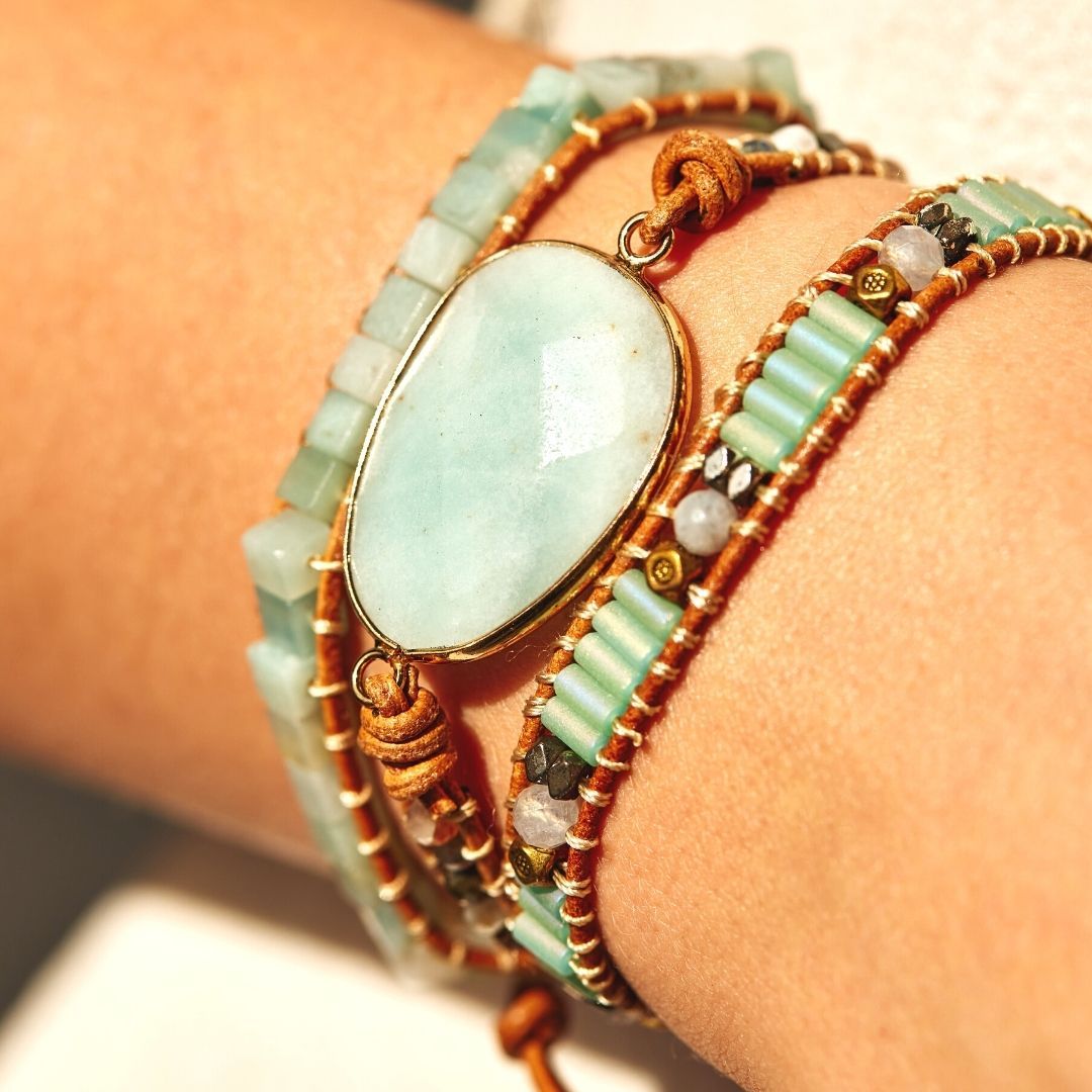 Amazonite Hope Bracelet