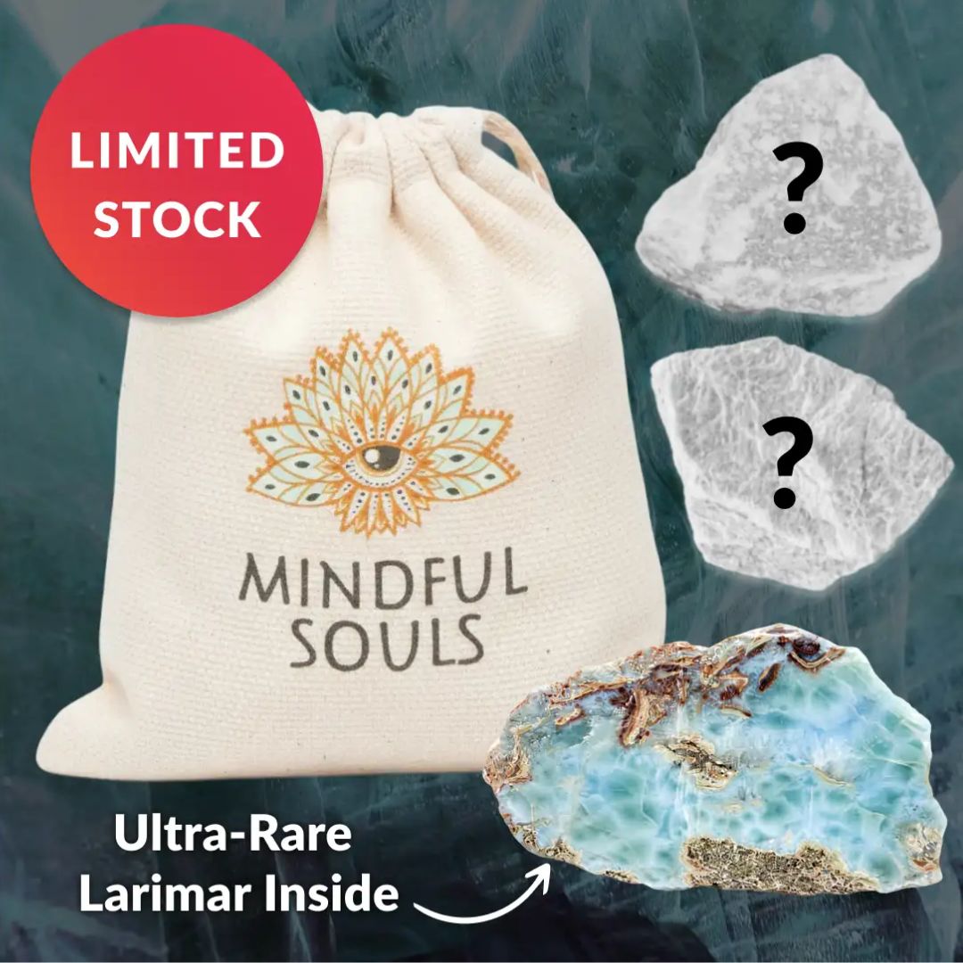 Crystal Mystery Bag: Rare Larimar Edition
