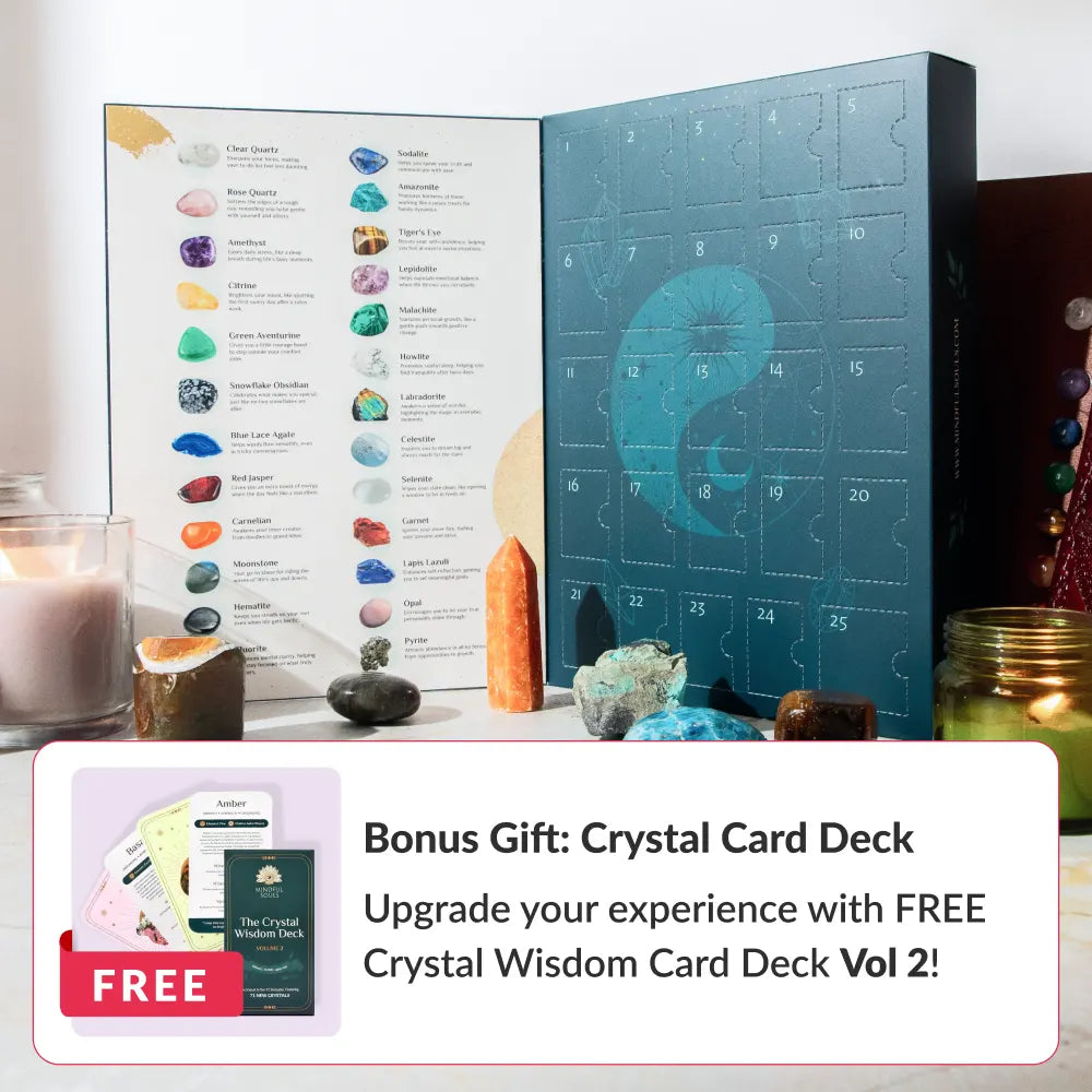 The Ultimate Crystal Discovery Bundle: Crystal Advent Calendar + FREE Crystal Deck Vol. 2