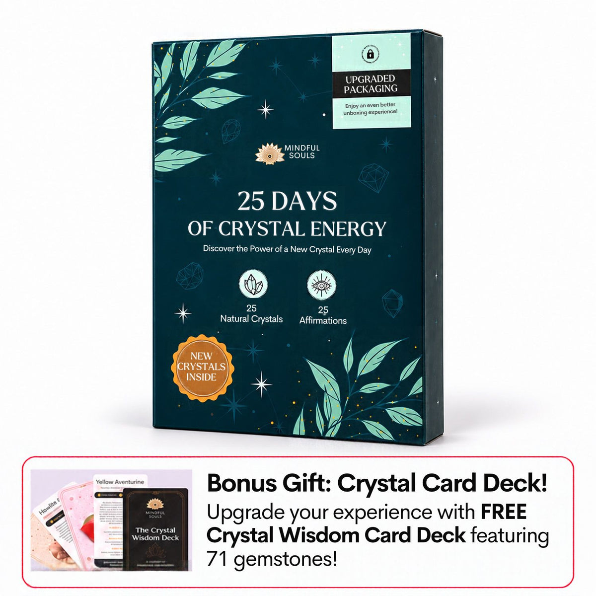 Crystal Advent Calendar + FREE Crystal Card Deck