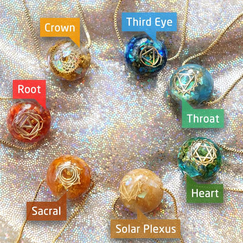 Chakra Gemstone Necklace