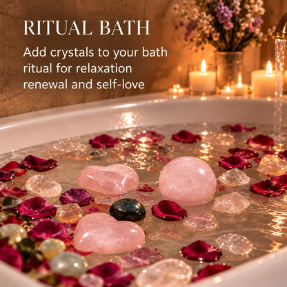 Rose Quartz Love Energy Crystal Set