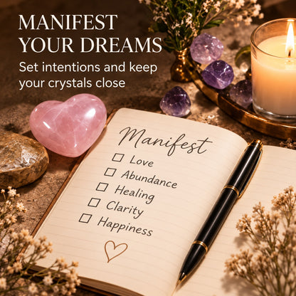 Rose Quartz Love Energy Crystal Set