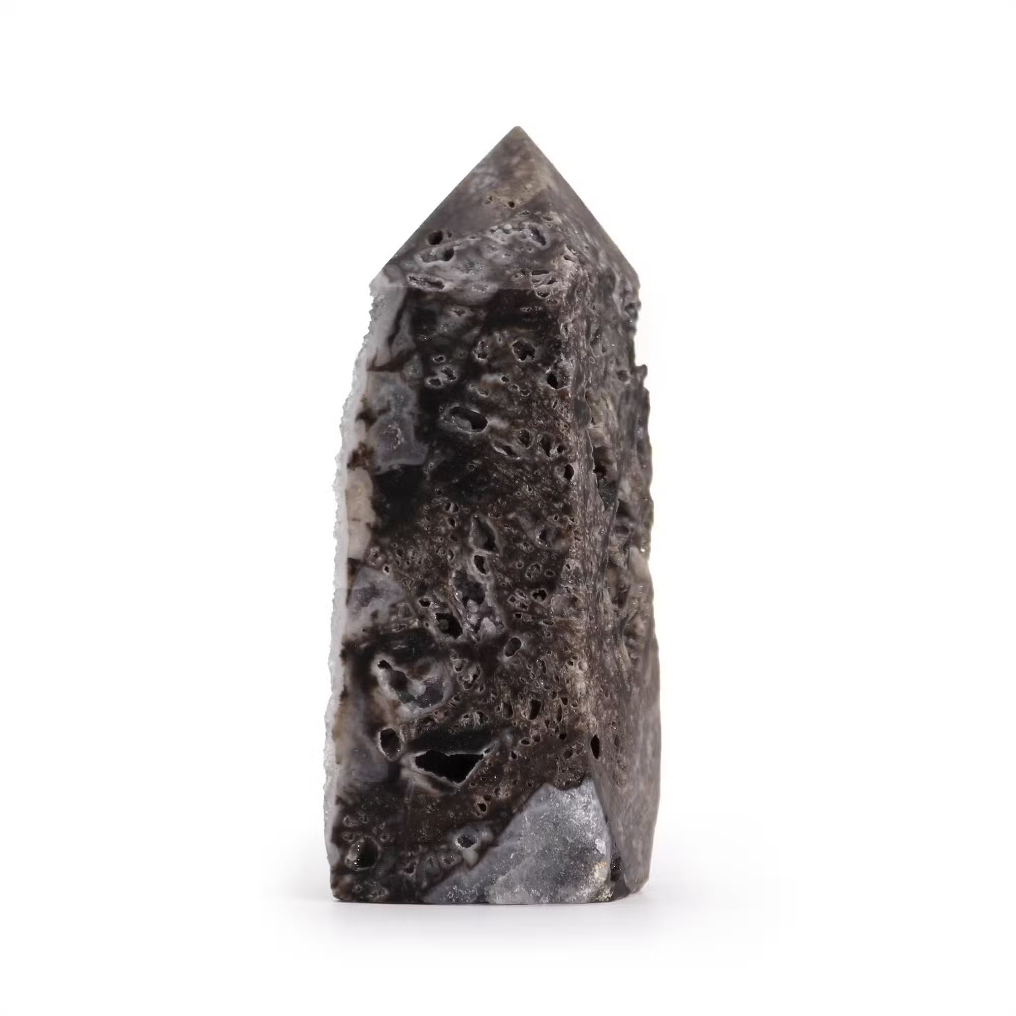 Calcite Side Polish Tower – Natural Elegance & Healing Energy