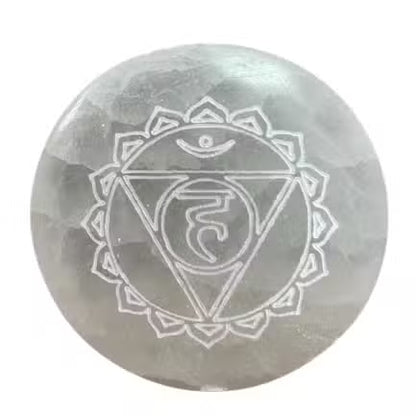 Chakra Set of 7 Charging Plates – Energy Alignment & Healing