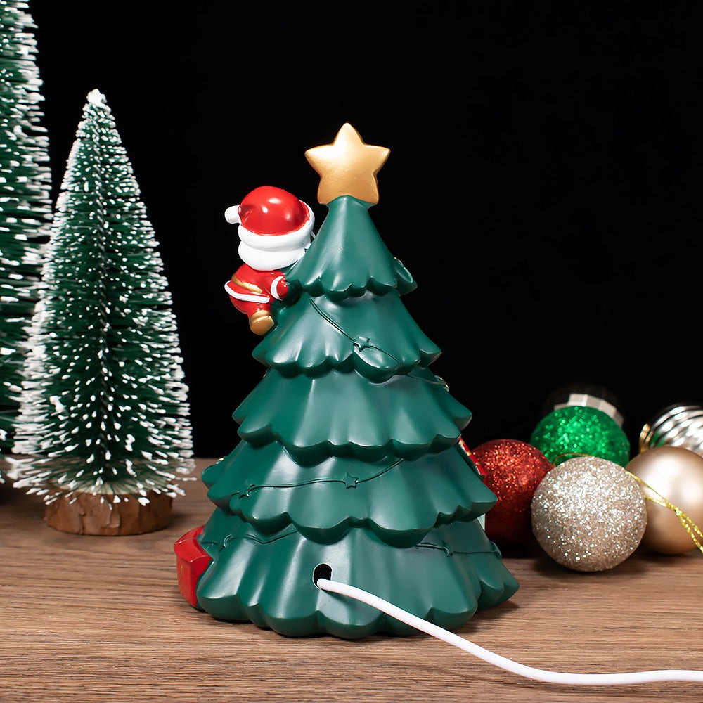 Amethyst Weihnachtsbaum Nachtlicht 