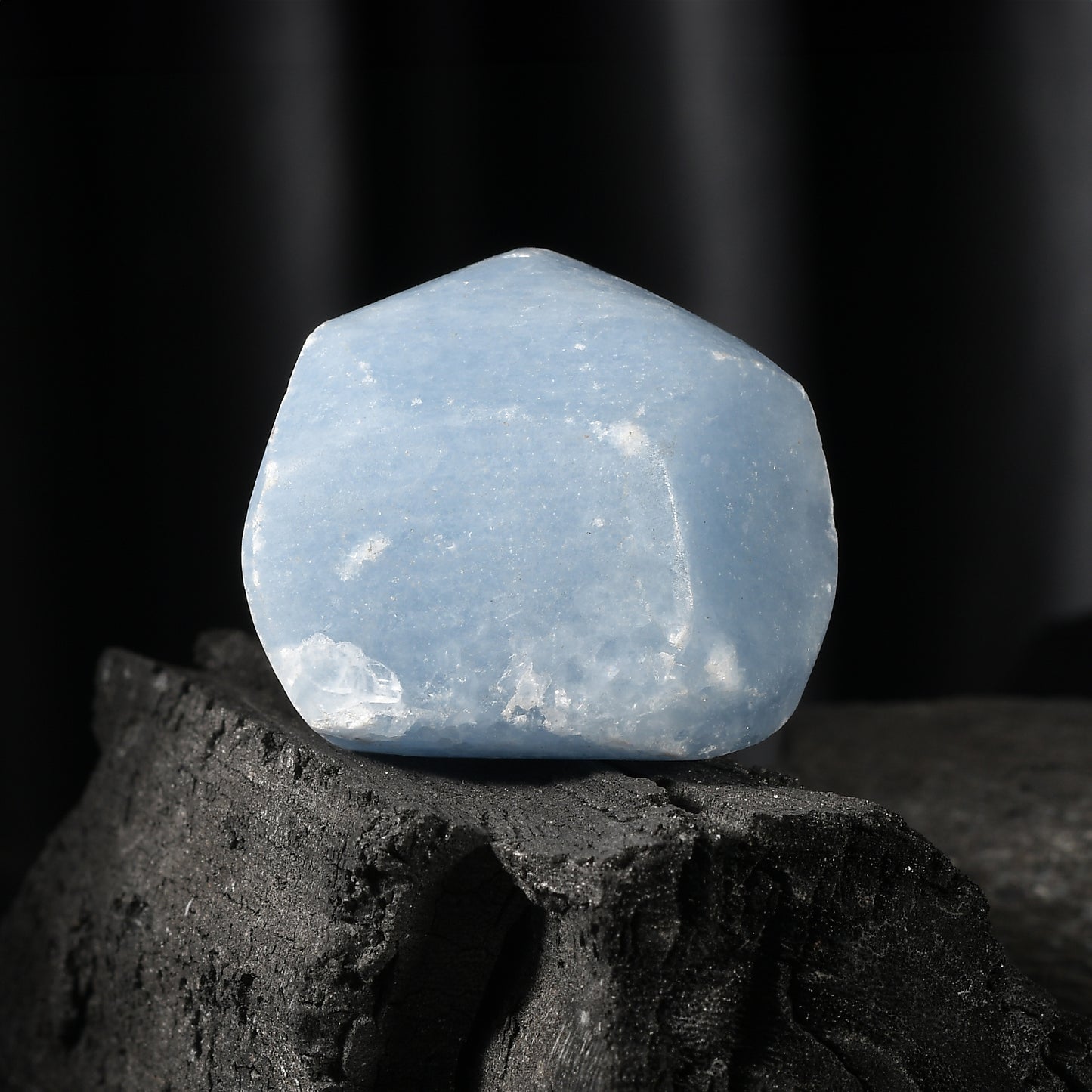 Blue Calcite Tumble - Your Pocket Stress Reliever