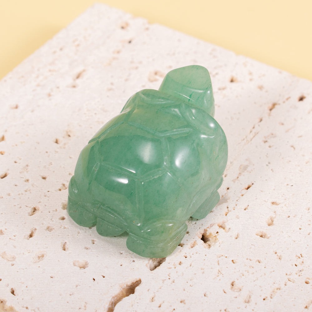 Natural Crystal Turtle Figurine