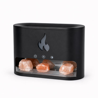 Himalaya-Salz-Kamin-Luftbefeuchterlampe