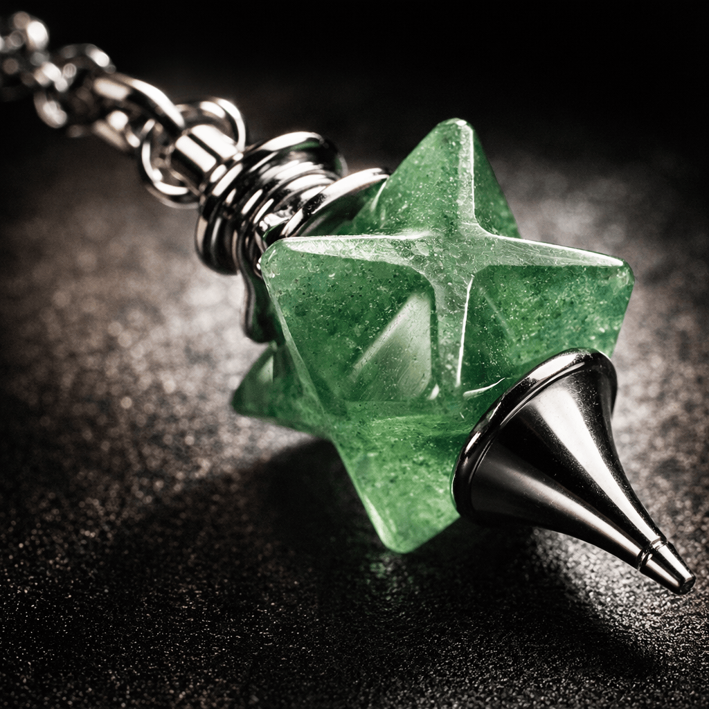 Natural Crystal Stone Divination Pendant — Unlock Your Inner Wisdom