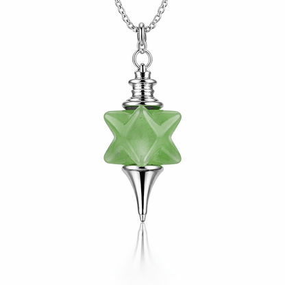 Natural Crystal Stone Divination Pendant — Unlock Your Inner Wisdom