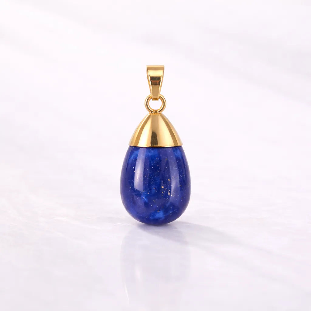 Custom Crystal Sterling Silver Pendant — Personalized Healing Jewelry