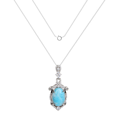 Larimar Mythos Necklace