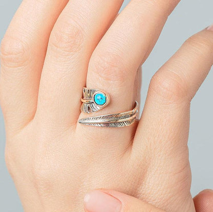 Freedom Feather Ring