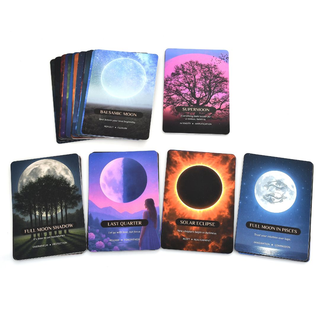 Moon Oracle Deck: A Lunar Tool for Real Life – Mindfulsouls Europe