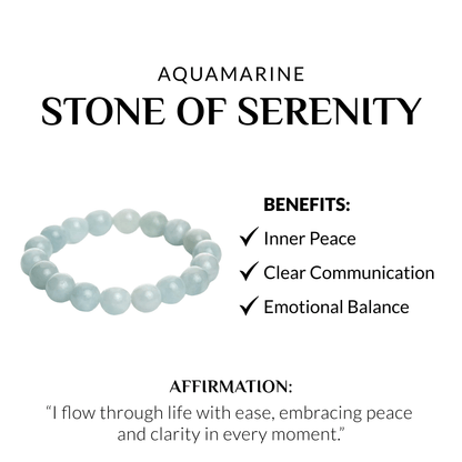 Oceanic Aquamarine Bracelet