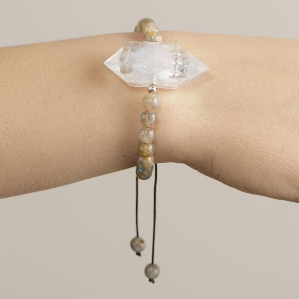 Clear Quartz Manifestation Bracelet