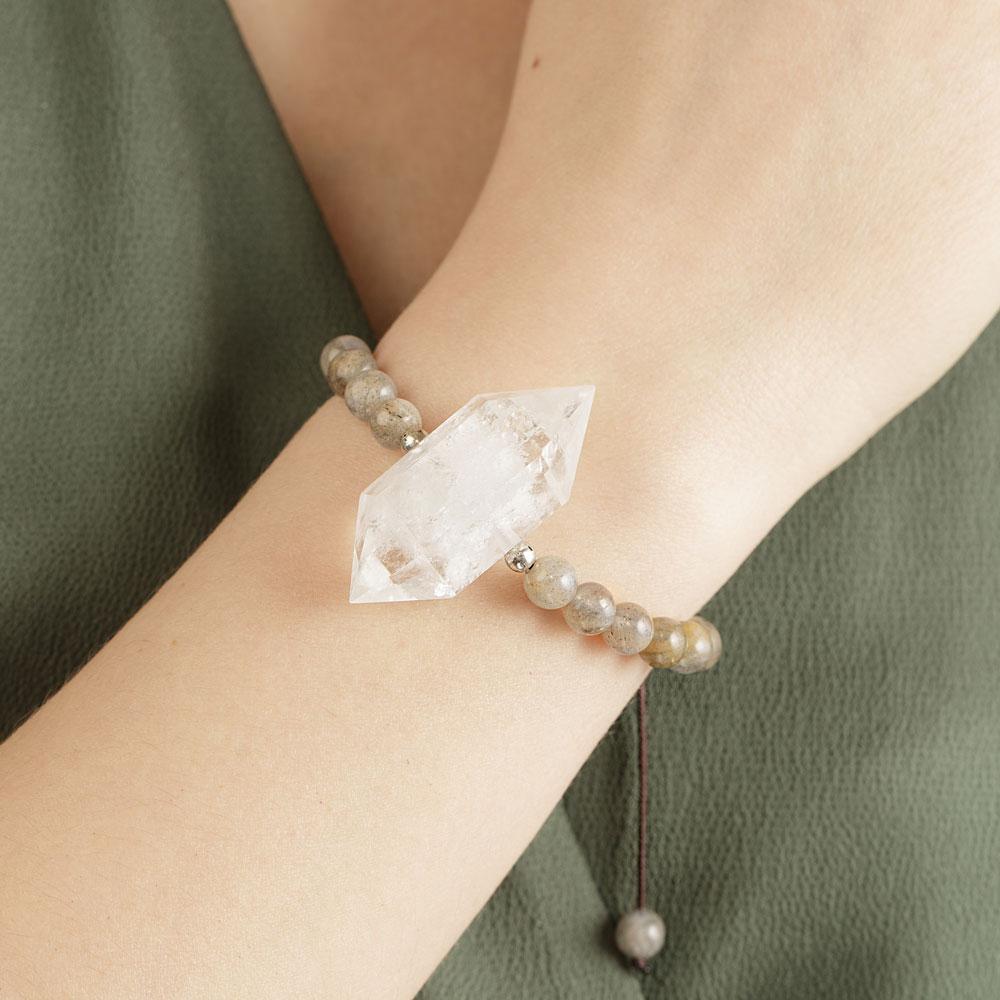 Clear Quartz Manifestation Bracelet