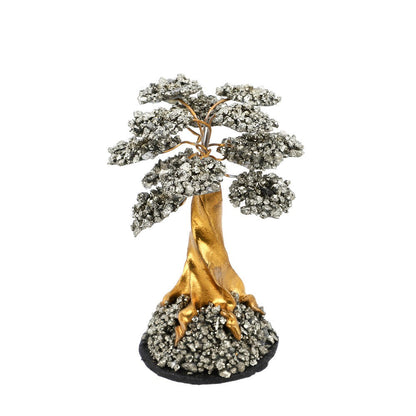 Arbre à cristaux de pyrite