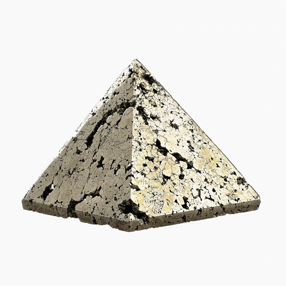 Pyramide de prospérité en pyrite – Maximisez votre pouvoir de manifestation