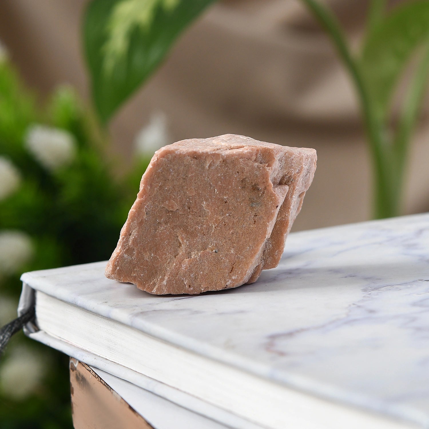 Raw Peach Moonstone – For Soft Strength & Inner Peace