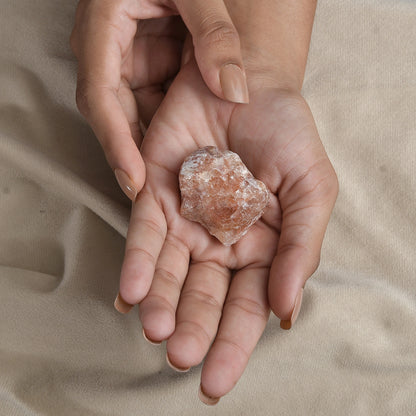 Quartz hématoïde rouge brut – La pierre de la résilience et de la motivation