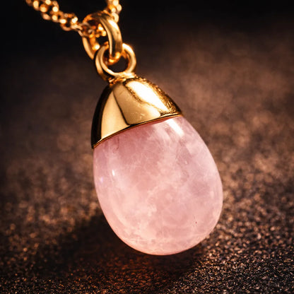 Custom Crystal Sterling Silver Pendant — Personalized Healing Jewelry