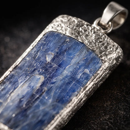 Mystical Blue Kyanite Pendant — Align, Express & Inspire