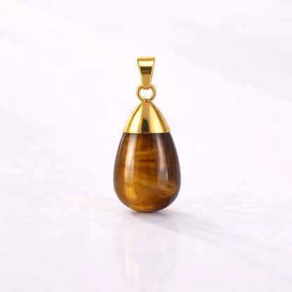 Custom Crystal Sterling Silver Pendant — Personalized Healing Jewelry