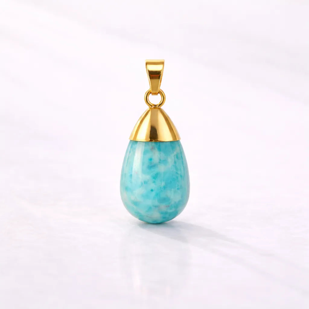 Custom Crystal Sterling Silver Pendant — Personalized Healing Jewelry