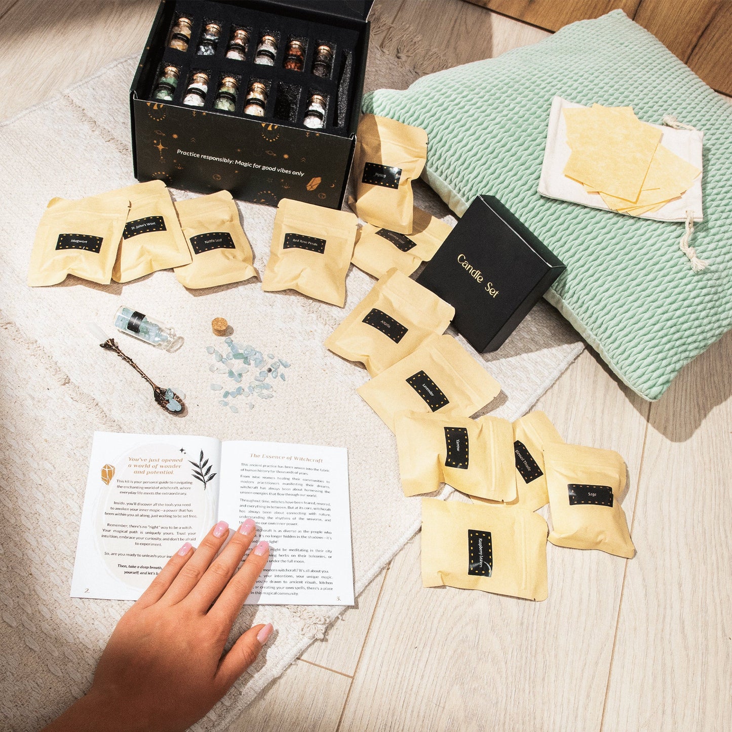 Witchcraft Starter Kit + FREE Tarot Card Deck