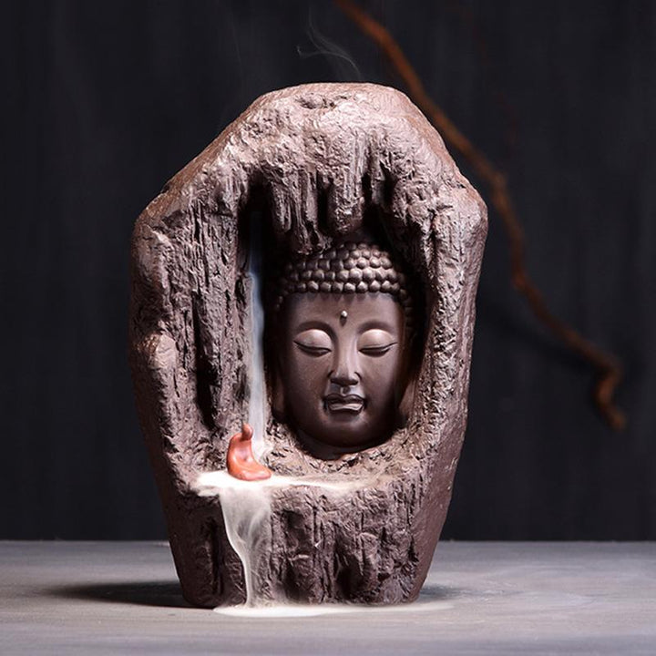 Buddha Waterfall Backflow Incense Burner