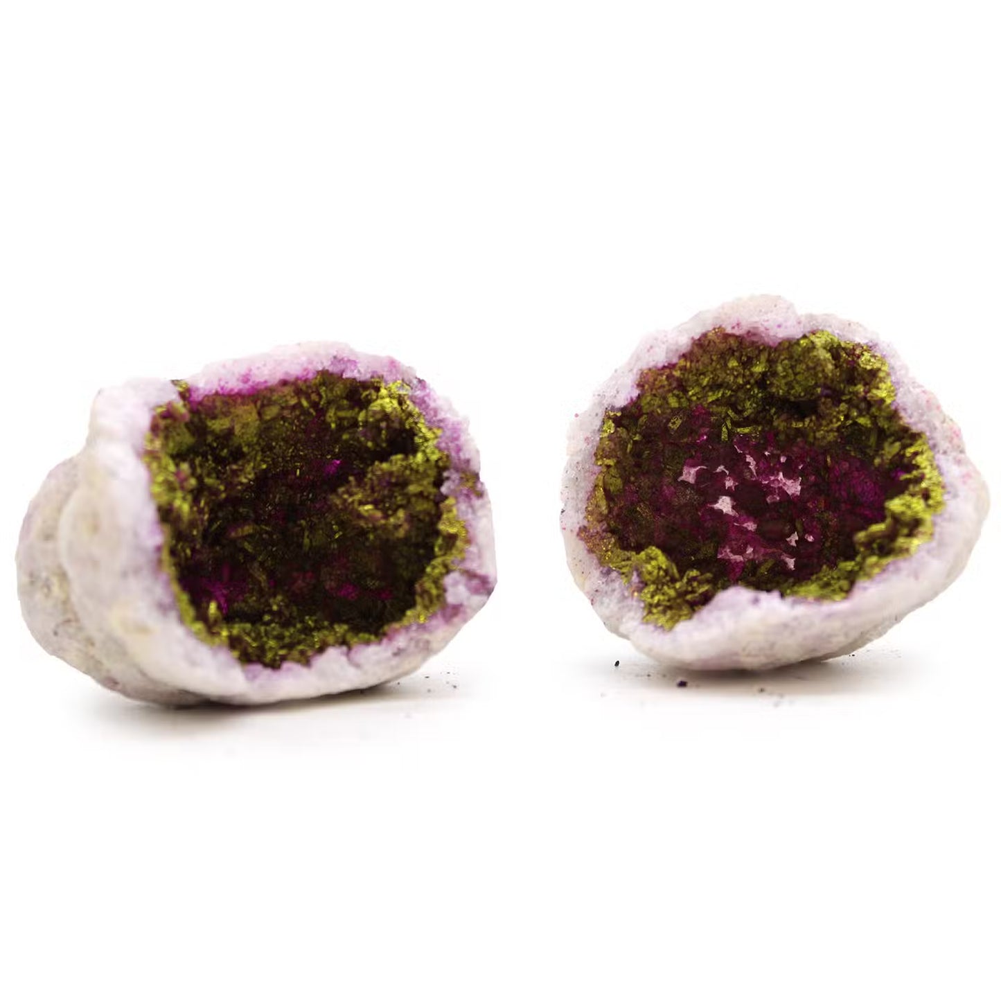 Coloured Calcite Geodes – Vibrant, Natural Energy