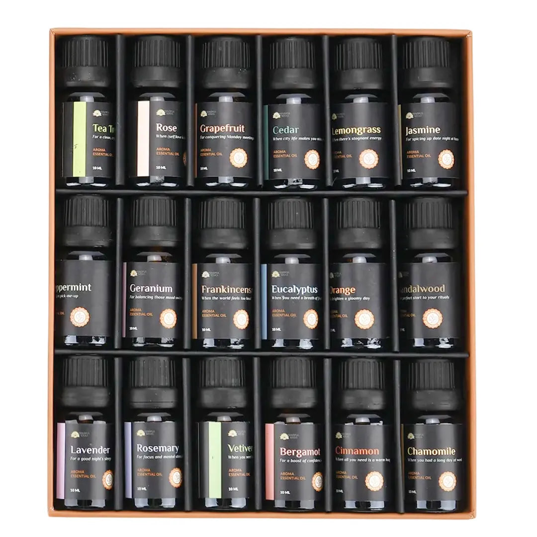 Blissful & Organic 18 Essential Oils Set