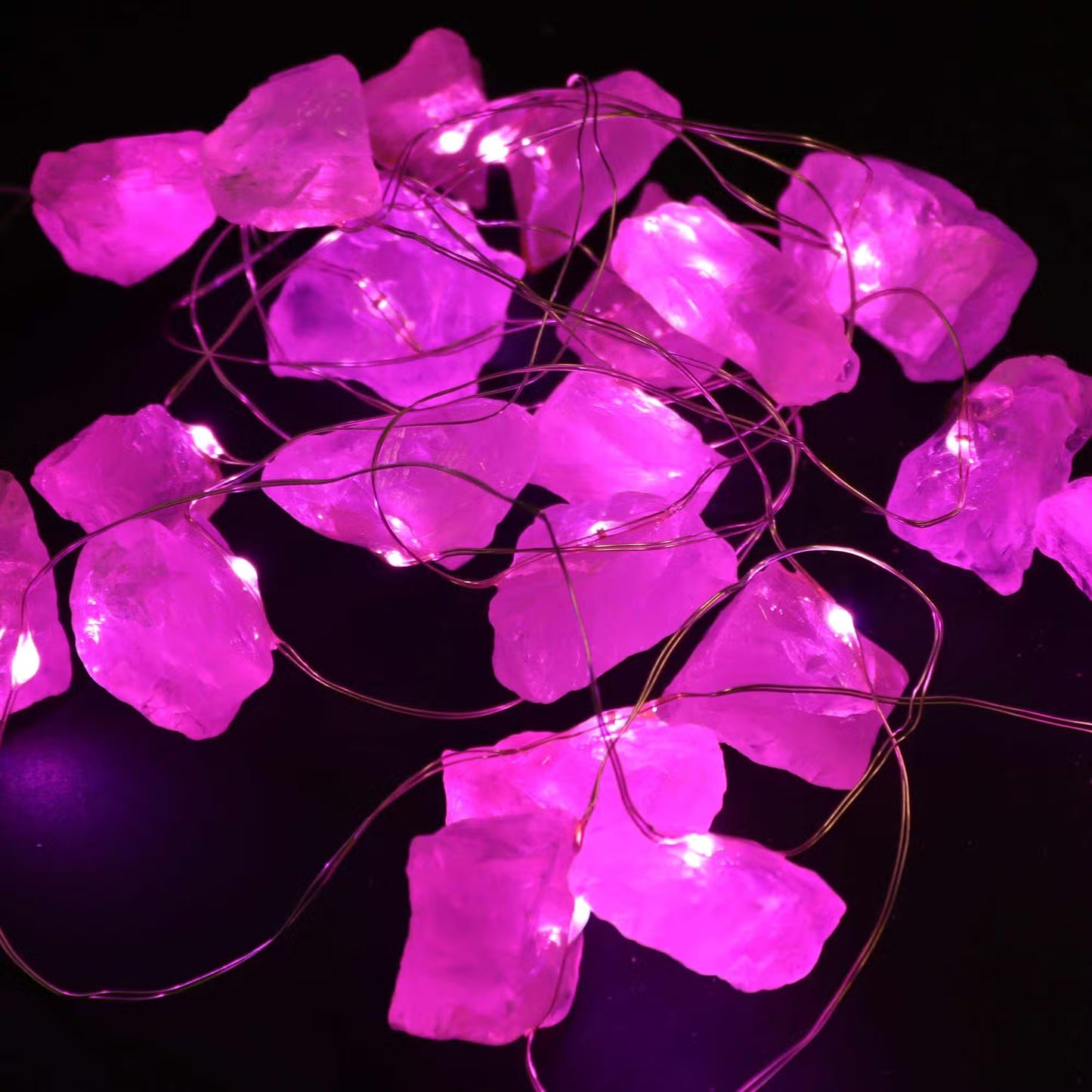 Gemstone Enchantment Lights – Soft Glow, Meaningful Energy