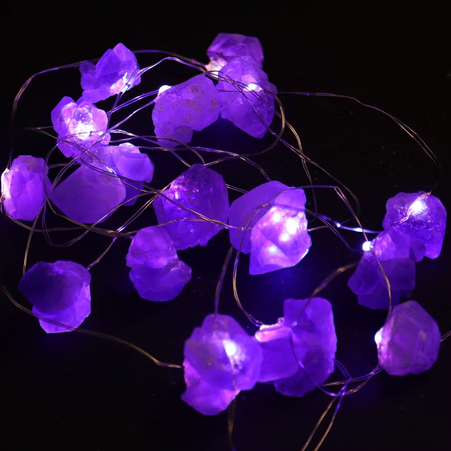 Gemstone Enchantment Lights – Soft Glow, Meaningful Energy