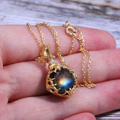 Star Nebula Labradorite Necklace