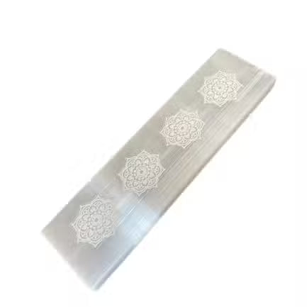 Selenite Flat Bar Charging Plate – Cleanse, Recharge & Restore