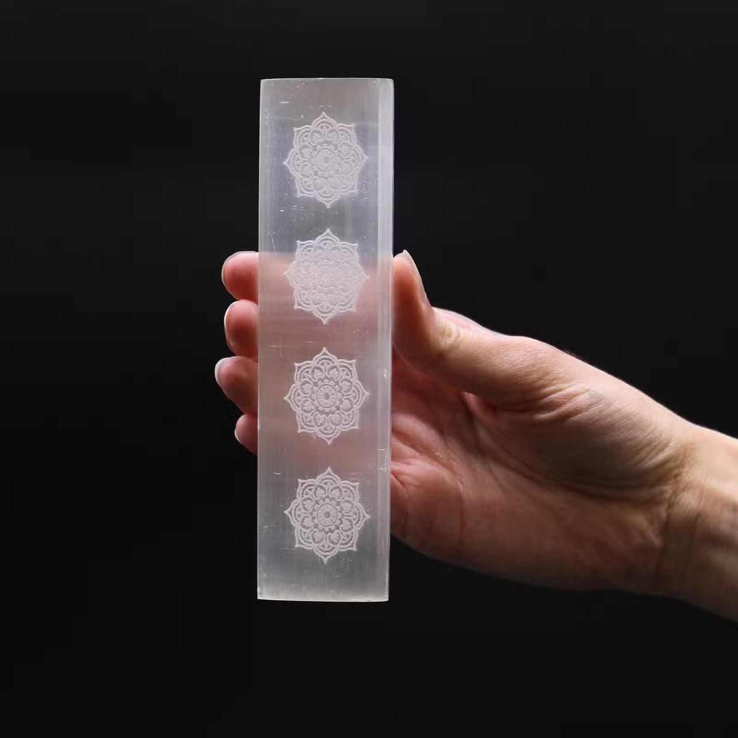 Selenite Flat Bar Charging Plate – Cleanse, Recharge & Restore