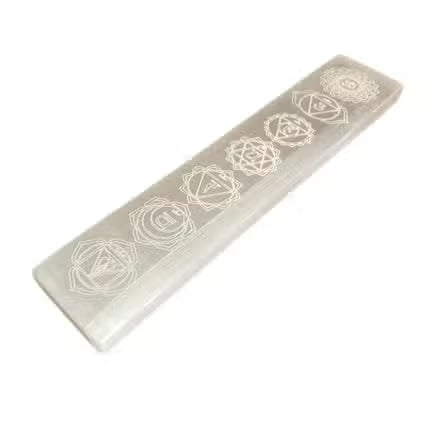 Selenite Flat Bar Charging Plate – Cleanse, Recharge & Restore