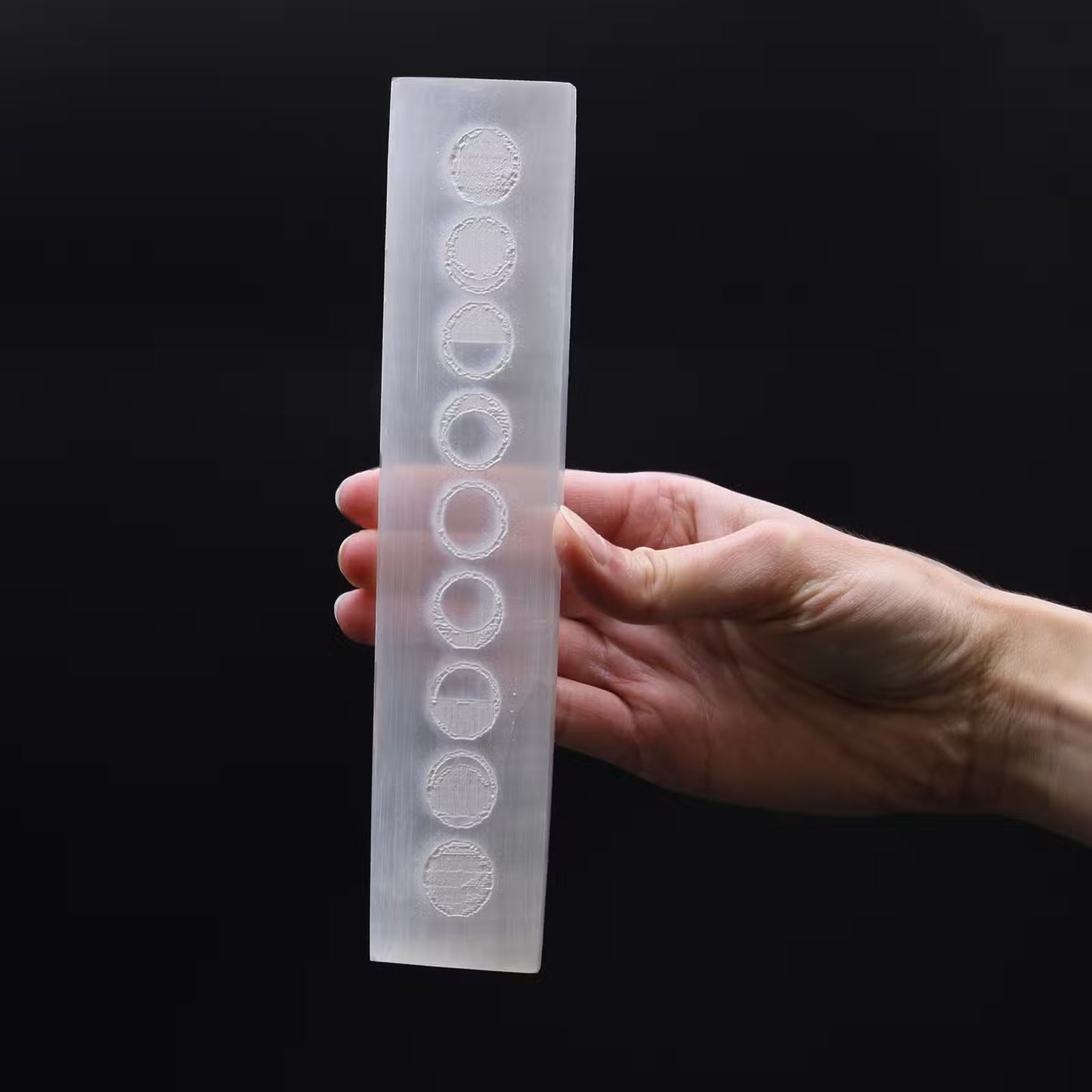 Selenite Flat Bar Charging Plate – Cleanse, Recharge & Restore