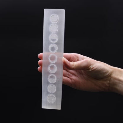 Selenite Flat Bar Charging Plate – Cleanse, Recharge & Restore