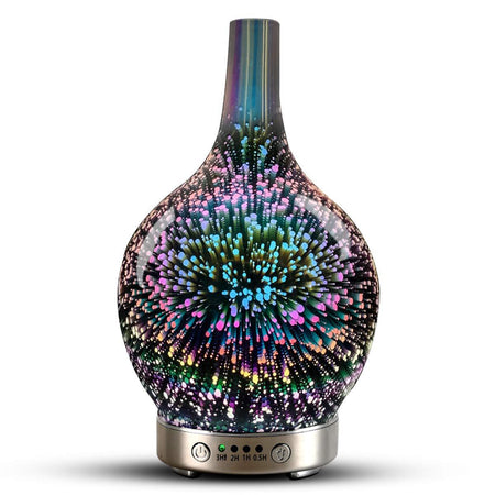 Öl-Aroma-Diffusor 3D Glas 