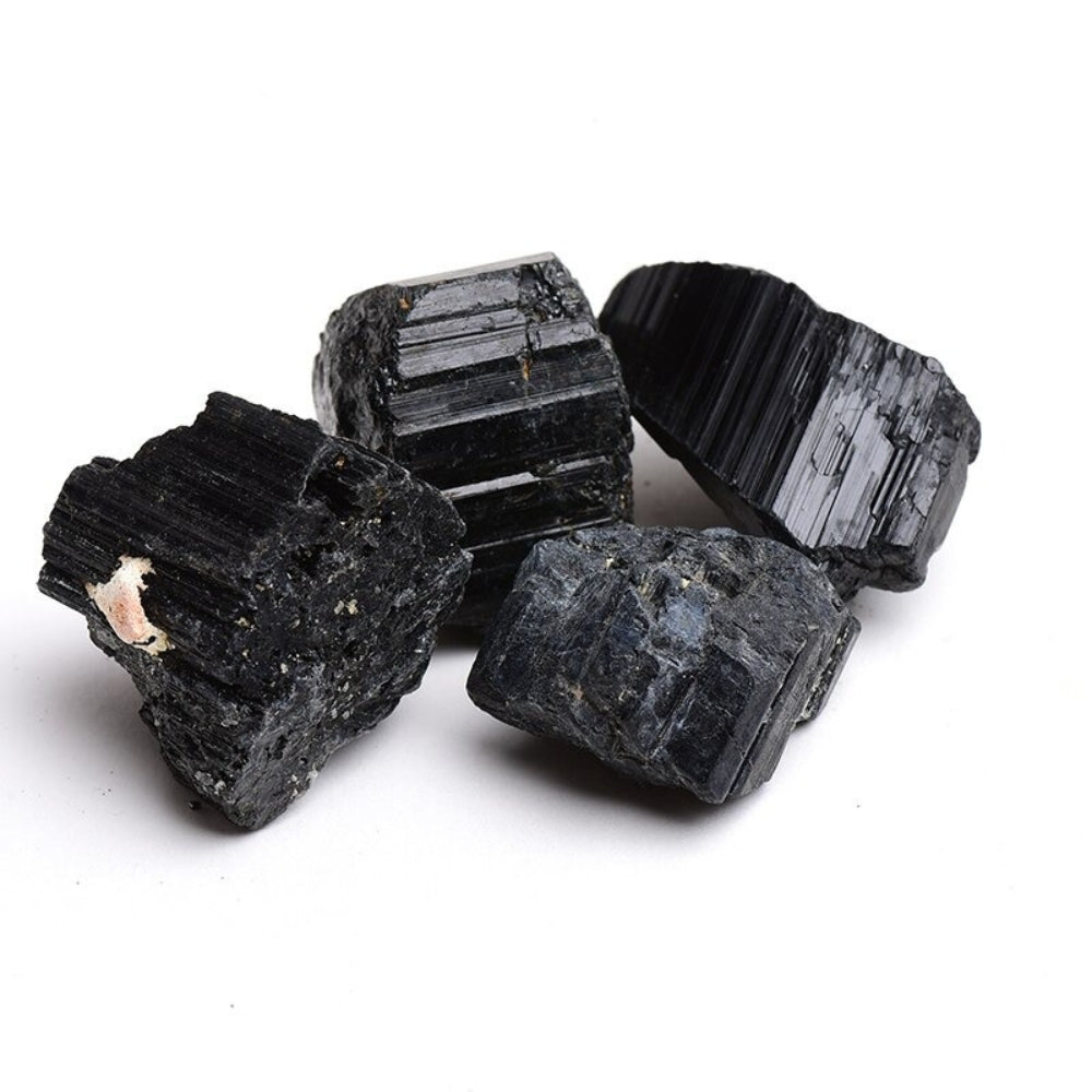 Natural Raw Black Tourmaline Stones