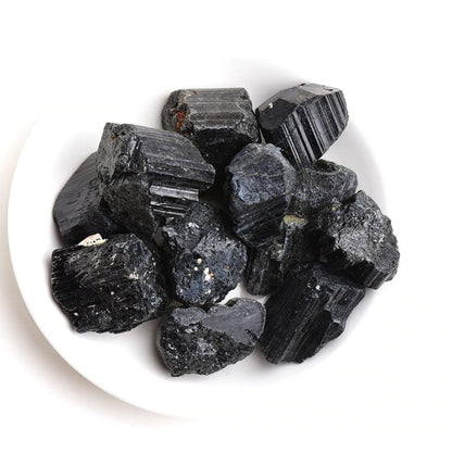 Natural Raw Black Tourmaline Stones